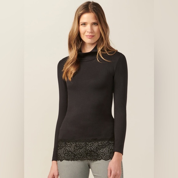 Charlie Paige | Tops | Charlie Paige Mock Turtleneck Layering Top In ...